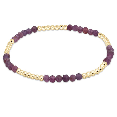 Blissful 2.5mm Ruby Bracelet - Bodega Nantucket