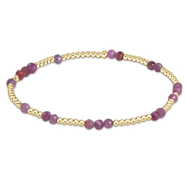 Hope Unwritten Gem Ruby Bracelet - Bodega Nantucket