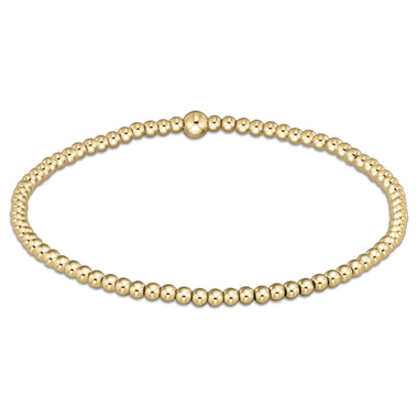 Classic Gold 2.5 Bead Bracelet - Bodega Nantucket