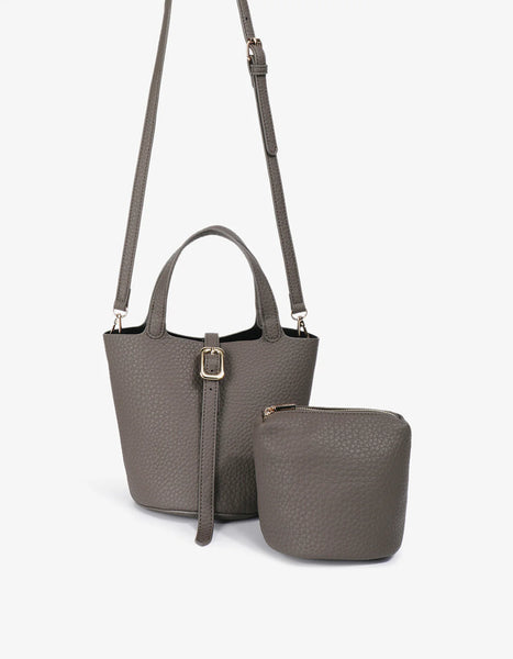 Joya Bucket Mini Dark Grey - Bodega Nantucket