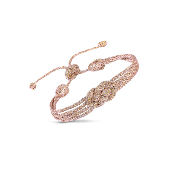 Knot Bracelet Rose Gold - Bodega Nantucket