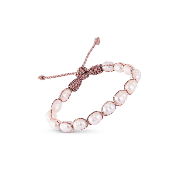 Maxi Anar Bracelet Rose Gold Parma Rust - Bodega Nantucket