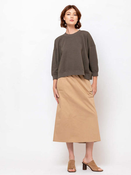 Noga Sweatshirt, Dark Olive