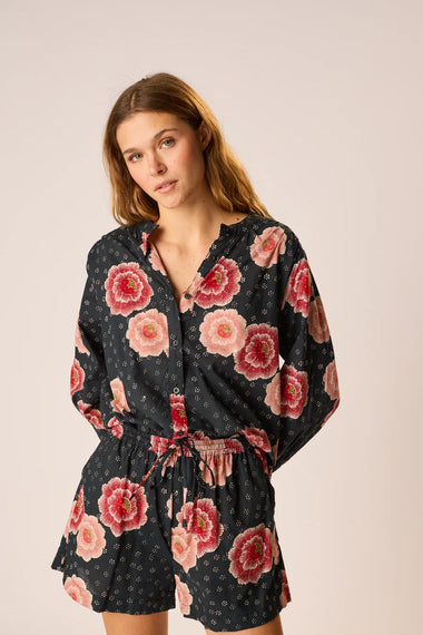 Tolan Shirt Poppy Indigo - Bodega Nantucket