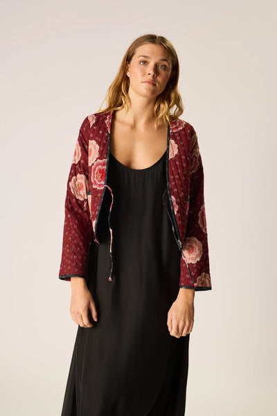 Saskia Jacket Poppy Combo - Bodega Nantucket