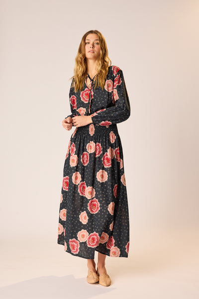 Amelia Top Poppy Indigo - Bodega Nantucket