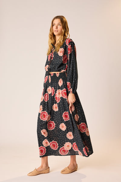 Amelia Top Poppy Indigo - Bodega Nantucket