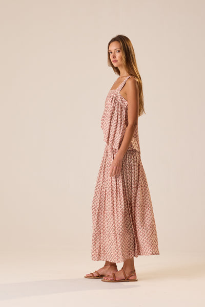 Bella Skirt Scallop Blush