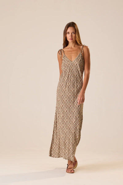 Dakota Dress Zellige Limestone