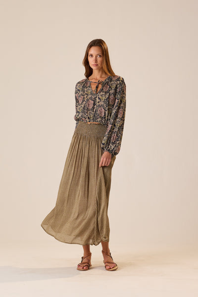 Amelia Top Botanica Dusk