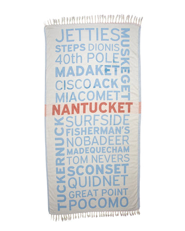 ACK Beaches Towel