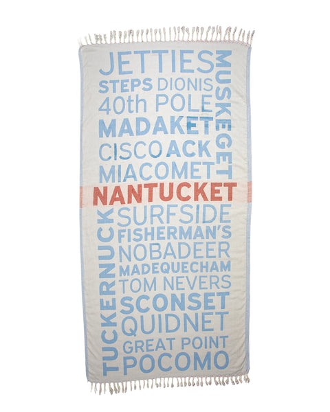 ACK Beaches Towel