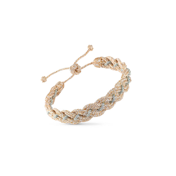Nova Bracelet Gold & Silver Almond - Bodega Nantucket