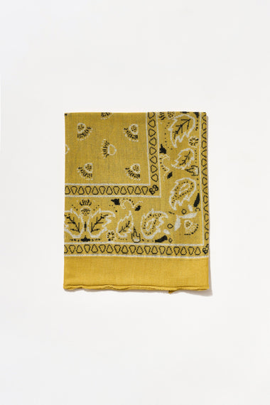 Cashmere Bandana Golden - Bodega Nantucket