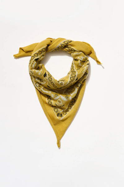 Cashmere Bandana Golden - Bodega Nantucket