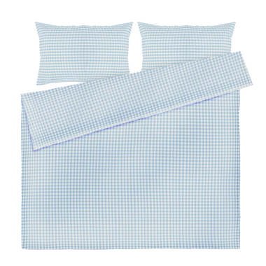 Juna Duvet Cover Set Light Blue/White - Bodega Nantucket