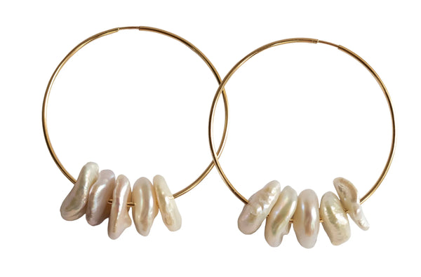 Keshi Hoops - Bodega Nantucket