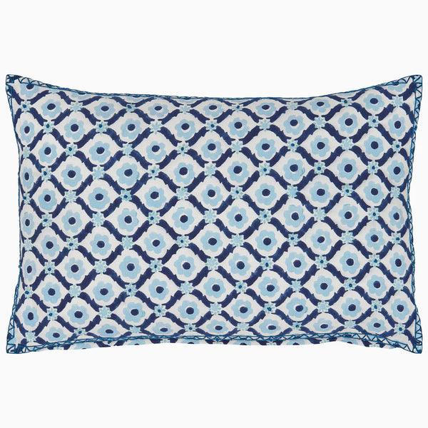 Kripa Light Indigo Kidney Pillow - Bodega Nantucket