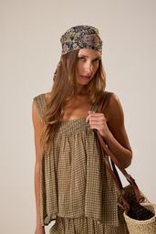Small Square Scarf Botanica Dusk
