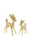 SPARKLE & SHINE DEER FIGURE SET/2 - Bodega Nantucket