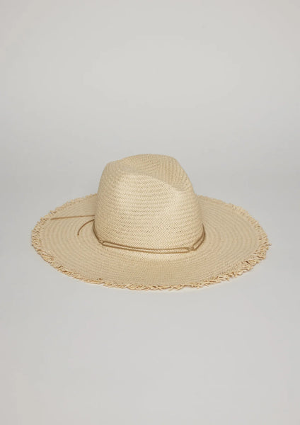 Traveler Continental with Fringe Natural/Tan - Bodega Nantucket