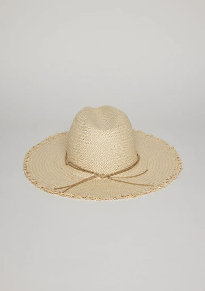 Traveler Continental with Fringe Natural/Tan - Bodega Nantucket