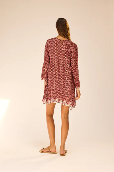 Claudia Tunic Mosaic Spice - Bodega Nantucket