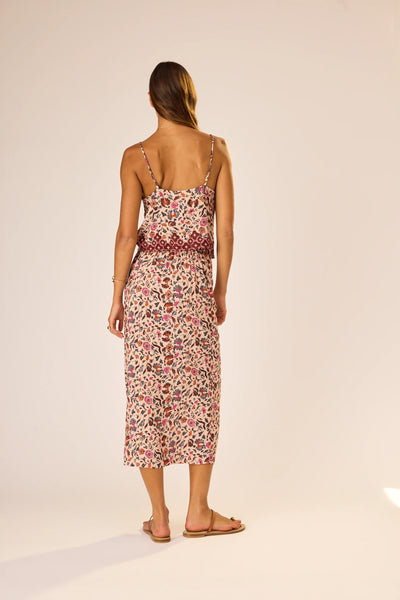 May Wrap Skirt Wildflower Spice - Bodega Nantucket
