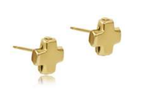 Signature Cross Gold Stud - Bodega Nantucket