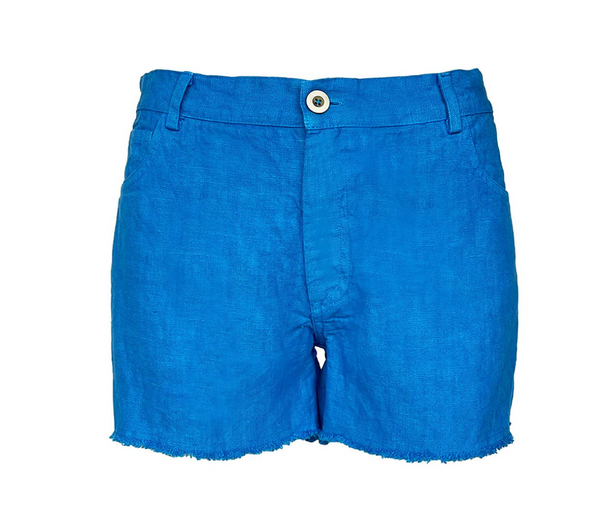 Linen Cut-Hem Shorts - Bodega Nantucket