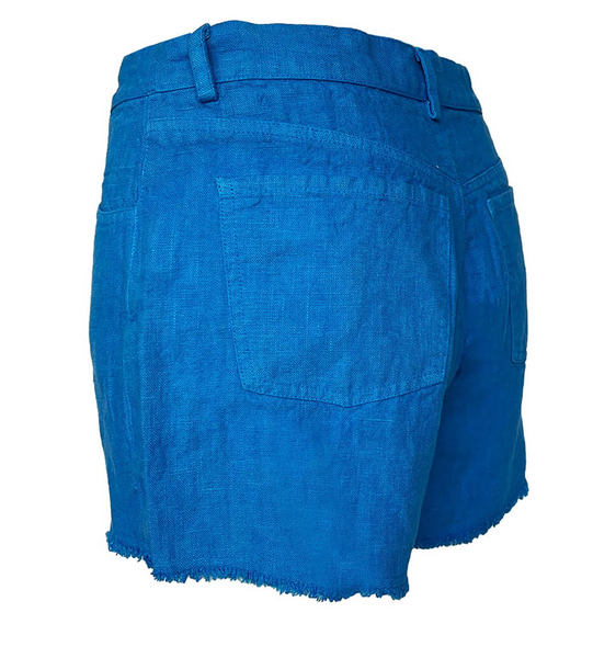 Linen Cut-Hem Shorts - Bodega Nantucket