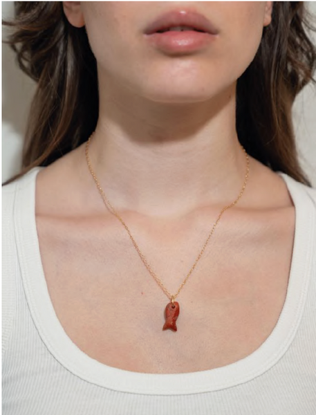 Red Jasper Fish - Bodega Nantucket