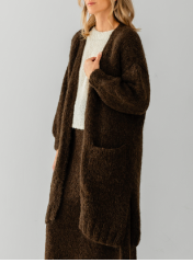 CUPER COAT Hand Knitted Sweater