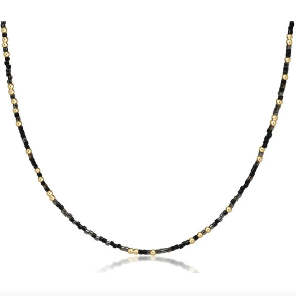 15in Hope Unwritten Choker Onyx - Bodega Nantucket
