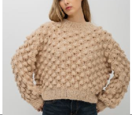CAMI Sweater - Mix Natural/White