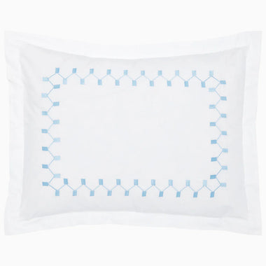 Anketi Light Indigo Standard Sham - Bodega Nantucket