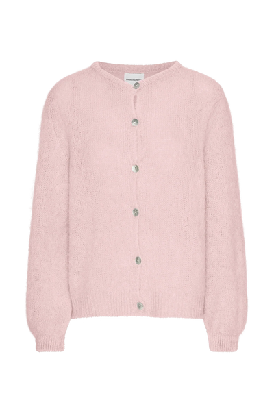 Susan Alpaca Cardigan Light Pink - Bodega Nantucket