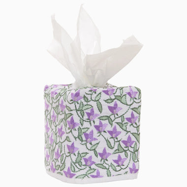 Gul Block Printed Tissue Box Cover