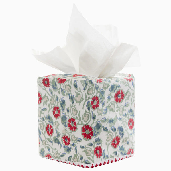 Coral Ipsita Tissue Box Cover