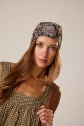 Small Square Scarf Botanica Dusk