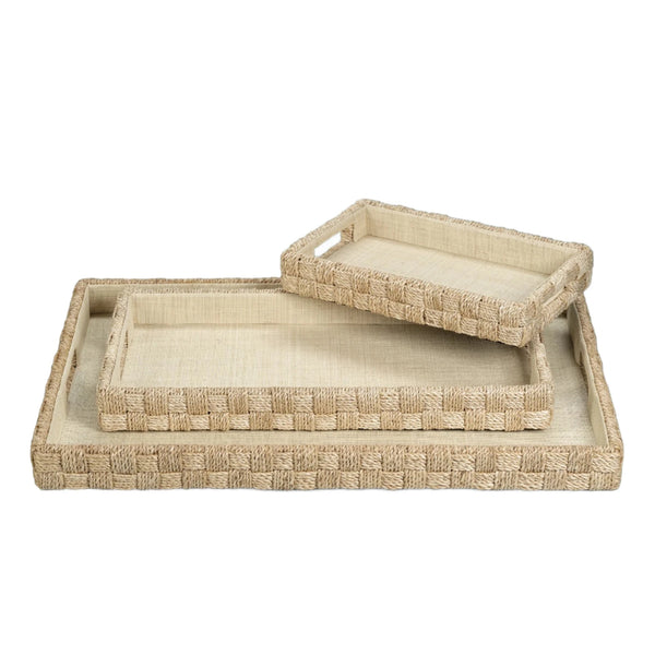 Abaca Rope Tray - Bodega Nantucket