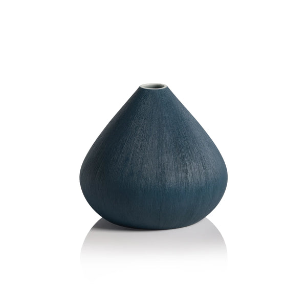 Playa Porcelain Vase - Blue - Bodega Nantucket