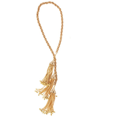 TRIAD TASSEL NECKLACE - Bodega Nantucket