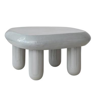 Enameled Metal Table - Bodega Nantucket