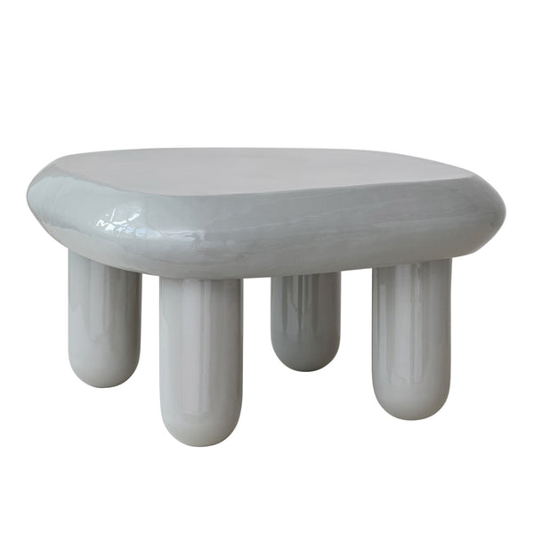 Enameled Metal Table - Bodega Nantucket