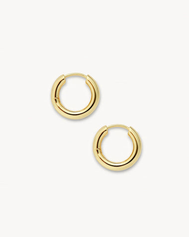 Petite Hoops in Gold - Bodega Nantucket