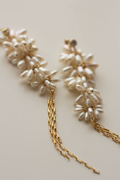 Fleurette Tassel Earrings - Bodega Nantucket