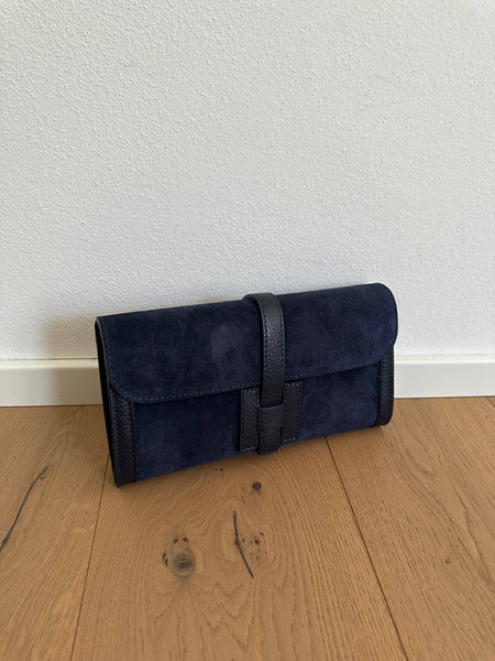 HANNAH suede- pochette con tracolla