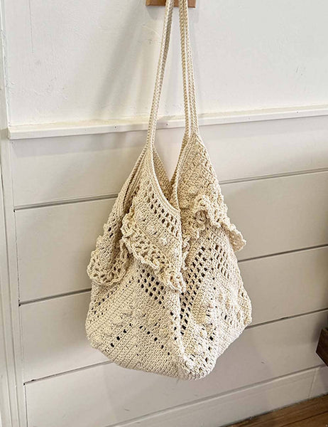 Minimalist Hollow Large Capacity Shoulder Bag 8CW6BBG05