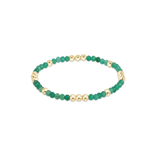 Worthy 3mm Green Onyx Bracelet - Bodega Nantucket